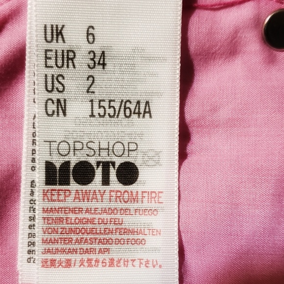 NWT Topshop Moto Mom Shorts - Picture 6 of 8